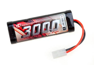 Robitronic SC3000 NiMH Akku 3000mAh 7,2V Stick Pack Tamiya Stecker - Bild 1 von 3