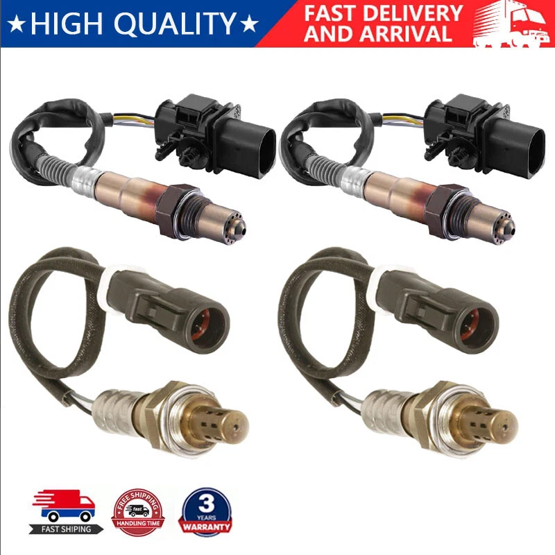 Juego de 4 sensores de oxígeno aguas arriba+aguas abajo para Lincoln 3,7 L V6 MKS 2009 2010 MKT 2010 Foto 1 de 4