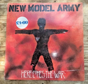 NEW MODEL ARMY "HERE COMES THE WAR" LTD ED 1993 12" SINGLE WITH GIANT POSTER - Bild 1 von 5