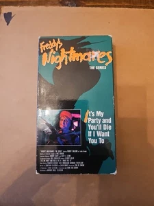 Freddy's Nightmares It’s My Party VHS TV Series Warner Home Video Horror Rare - Bild 1 von 3