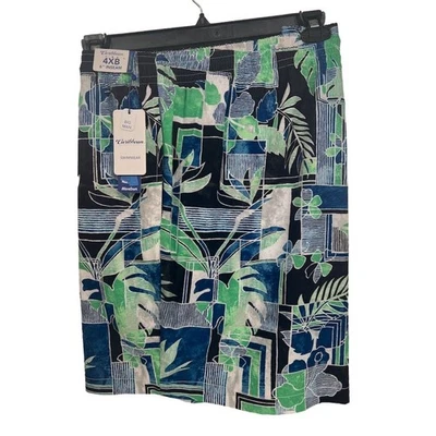 Bañador Caribbean Para Hombre 4XB Multicolor Abstracto Secado Rápido Pantalones Cortos NUEVO Foto 1 de 4