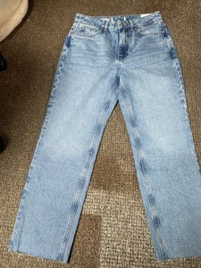 Pantalones de mezclilla para mujer Mango talla uk 10 eur 38 Irene nuevos con etiquetas - Imagen 1 de 10