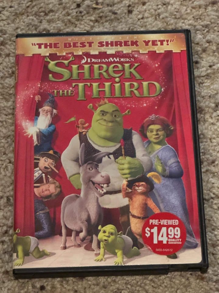 Shrek the Third DVD - Image 1 of 1