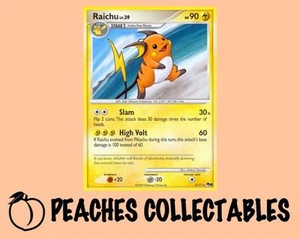 Pokemon - Raichu - 003/017 - POP Series 9 - Rare LP - Picture 1 of 1