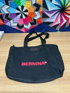 Bolso de mano Bernina acolchado costura viaje negro accesorios bolso - Imagen 1 de 2