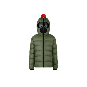 (Kids) AI Riders Micro Ripstop Nylon Down Jacket Olive Night - Picture 1 of 1