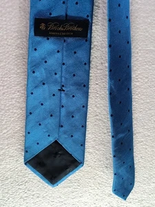 Brooks Brothers Herrenkrawatte hellblau gepunktet - Bild 1 von 3