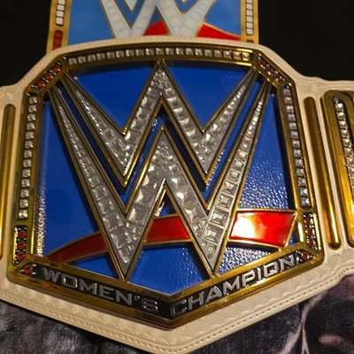 WWE SMACKDOWN WOMEN'S CHAMPIONSHIP COMMEMORATIVE BELT AUTHENTIC WWE SHOP - Image 1 of 4
