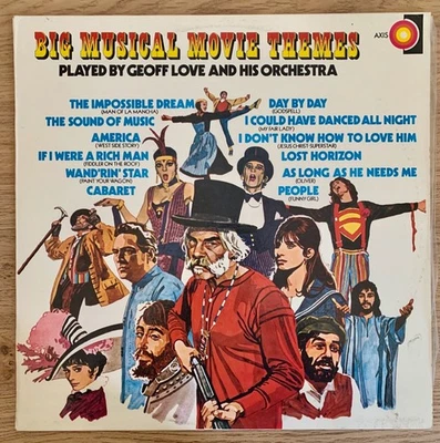 Geoff Love And His Orchestra – Big Musical Movie Themes LP 12" 1973 - Image 1 of 3