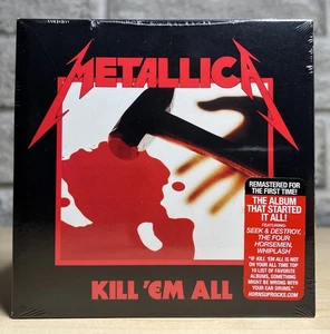 Metallica Kill Em All Remastered BLCKND003R-2 Digipak 2016 NEW SEALED CD - Imagen 1 de 2