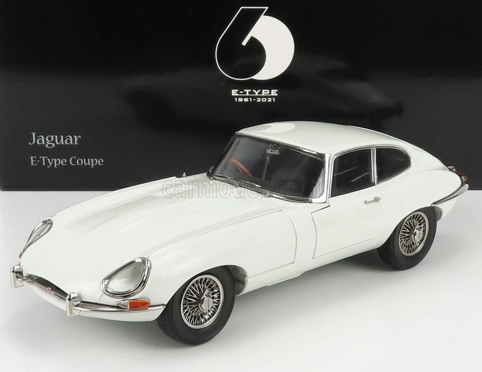 1/18 KYOSHO - JAGUAR - E-TYPE COUPE MK1 RHD 1961 08954W - Immagine 1 di 1
