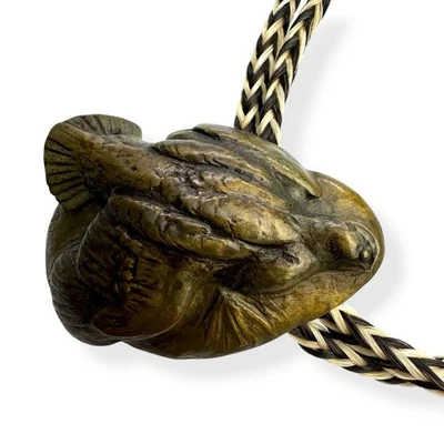 Vintage Prix de West Bolo “Autumn Gold” 2009 Walter Matia Tie Collectors NAWA - Image 1 of 4