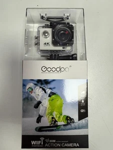 Goodpa 4K Ultra HD WiFi Action Kamera - Wasserdicht 30M - Sport Cam - Bild 1 von 4