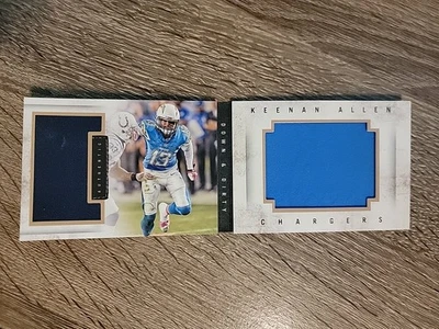 2014 Playbook Down & Dirty KEENAN ALLEN Booklet /10 Jersey Dual Patch Chargers - Image 1 of 4