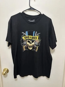 GUNS N ROSES Schädel Bravado Retro Grafik T-Shirt Größe Large - Bild 1 von 5