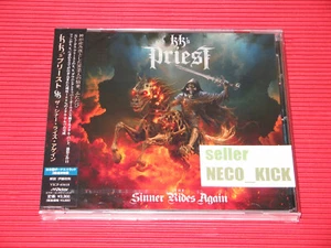 4BT KK’S PRIEST THE SINNER RIDES AGAIN WITH BONUS TRACKS 2023 JAPAN CD - Picture 1 of 2