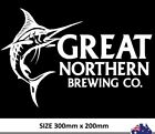 Great Northern Beer Fishing Logo Sticker Popular Car Decal