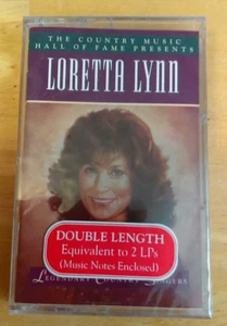 New The Country Music Hall of Fame Presents Loretta Double Length Cassette Tape - Picture 1 of 4