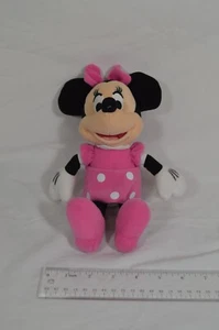 Just Play Disney Baby Minnie Mouse Plush Stuffed Animal 9 inch T19 - Picture 1 of 6