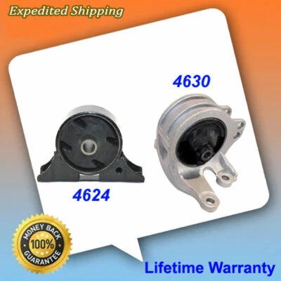 Motor Motor y transmisión. Montaje 2004-2011 para Mitsubishi Endeavor 3,8 L 2 piezas M1023 Foto 1 de 4