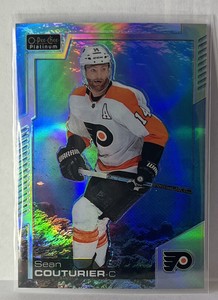 2020-21 O-Pee-Chee Platinum Aquamarine #64 Sean Couturier /499