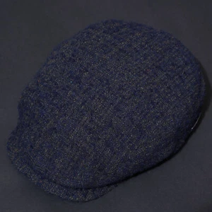 STETSON Hat Driver Flat Cap Mens Hatteras Wool Newsboy Duckbill Celebrity 60 XL - Picture 1 of 20