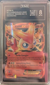 TAG NM- MT 8 | 2013 Pokémon Black & White Victini EX Legendary Treasures #24/113 - Picture 1 of 4