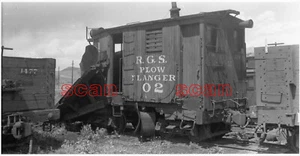 4BB628 RP RIO GRANDE SOUTHERN RAILROAD SNOW PLOW FLANGER #02 - Picture 1 of 1
