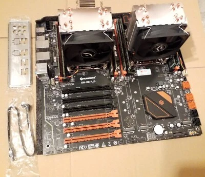 HUANANZHI EATX 2011-3 DDR4 128- 512GB RAM Intel Xeon 44C/88T 2699A V4  2697A V4 - Image 1 of 4