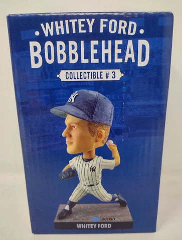 Whitey Ford New York Yankees Bobblehead #3 Yankee Stadium SGA 7/9/2017 Cover