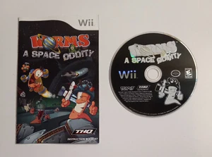 Worms: A Space Oddity (Nintendo Wii, 2008) solo juego y manual - Imagen 1 de 1