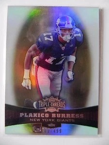 2006 Topps Triple Threads Plaxico Burress New York Giants #28 083/499 sepia - Imagen 1 de 1