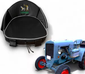 Cojín De Asiento Para Tractores Eicher Negro - Imagen 1 de 5