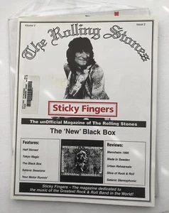 Sticky Fingers Magazine 1998 Rolling Stones Fanzine Vol. V Issue 2 unOfficial! - Imagen 1 de 5