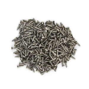 FLEOR 500 PIEZAS Astilla Guitarra Bajo Pick Protector Tornillo de Montaje 3*12mm para ST TL PB - Imagen 1 de 6
