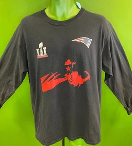 NFL New England Patriots Super Bowl LI L/S T-Shirt Men's Large - Picture 1 of 2