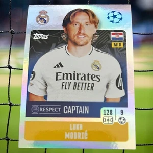 Adesivo Topps UEFA Champions League 2024/25 n.320 Luka Modric - Capitano - Foto 1 di 1