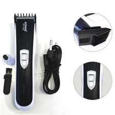 Taglia CAPELLI RASOIO ELETTRICO RICARICABILE REGOLA BARBA BAFFI BASETTE UOMO