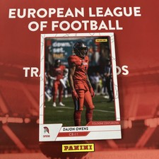 PANINI European League of Football 2023 CARD BA-1 DAJON OWENS CB 1 Centurions