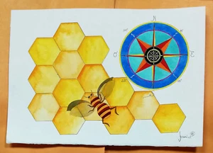 09610 Acquerello - Atmosfere del Corno d'Africa - Alveare - Picture 1 of 3