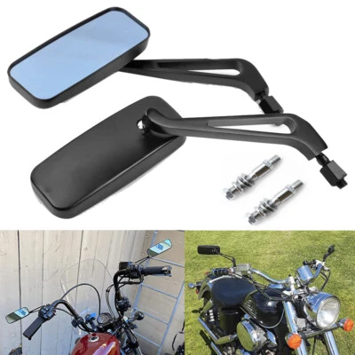 Espejos retrovisores para motocicleta Harley Street Glide Road King 8 mm 10 mm Foto 1 de 4