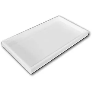 White Plastic Stackable Jewelry Display. Retail Jewelry Tray. Trade Show Display - Picture 1 of 1