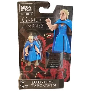 Mega Construx Daenerys Targaryen Figur Game of Thrones GOT Bausatz schwarz - Bild 1 von 2