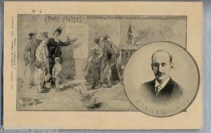 GIUDAICA Jewish DREYFUS AFFAIR Sternfeld 4 Speech Display PC Circa 1899 - Picture 1 of 1