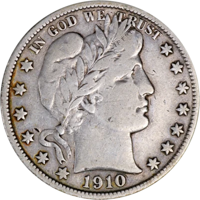 1910-S Barber Half Dollar Great Deals From The Executive Coin Company - Image 1 of 2