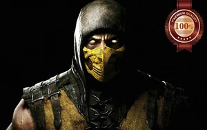 MORTAL KOMBAT COMBAT SCORPION GAME CHARACTER WALL ART PRINT PREMIUM POSTER - Picture 1 of 6