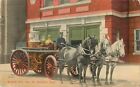A View Of Engine Co # 18, Horse-Drawn Pumper, Newark, New Jersey NJ