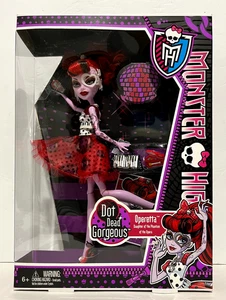 Monster High Doll OPERETTA DOT Dead Gorgeous Mattel 2011 Phantom Opera nuova con scatola - Foto 1 di 7