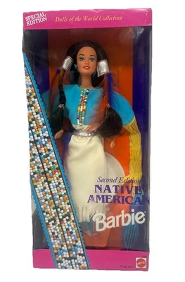 Barbie nativa americana segunda edición 1993 en caja original leer Foto 1 de 4