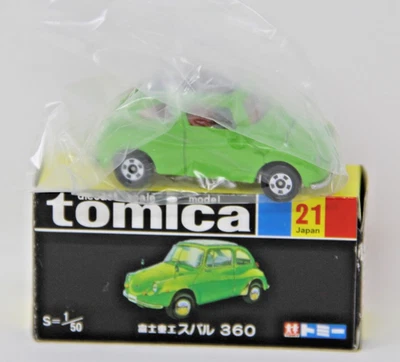 Tomica Reimpresión Caja Negra Tomica 21 Fuji Heavy Industries Subaru 360 Nuevo En Caja Foto 1 de 4
